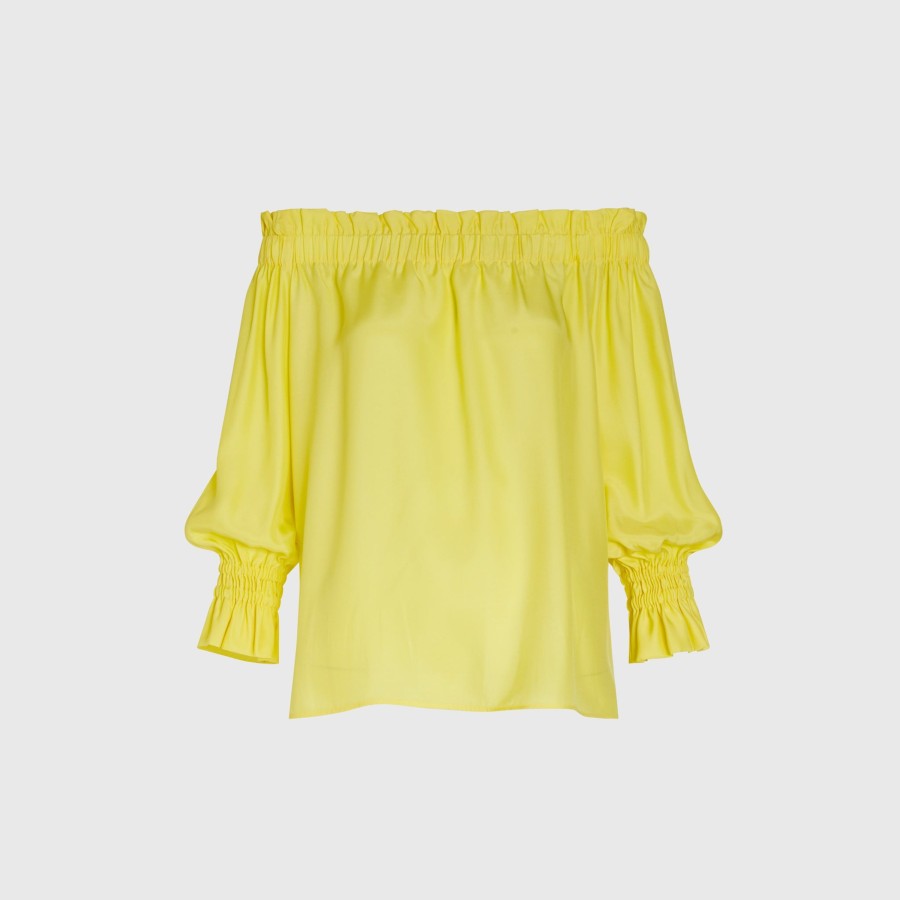 SIMONETTA RAVIZZA Camicie E Top | Fiore Yellow