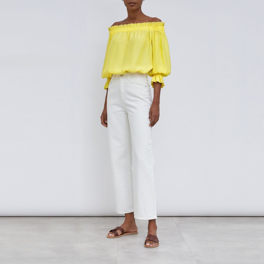 SIMONETTA RAVIZZA Camicie E Top | Fiore Yellow