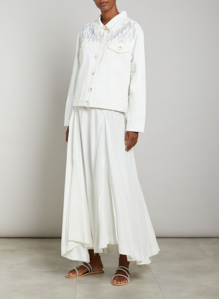 SIMONETTA RAVIZZA Pantaloni E Gonne | Cometa White