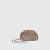 SIMONETTA RAVIZZA Pouch | Furrissima Pouch Mini Skin Rose